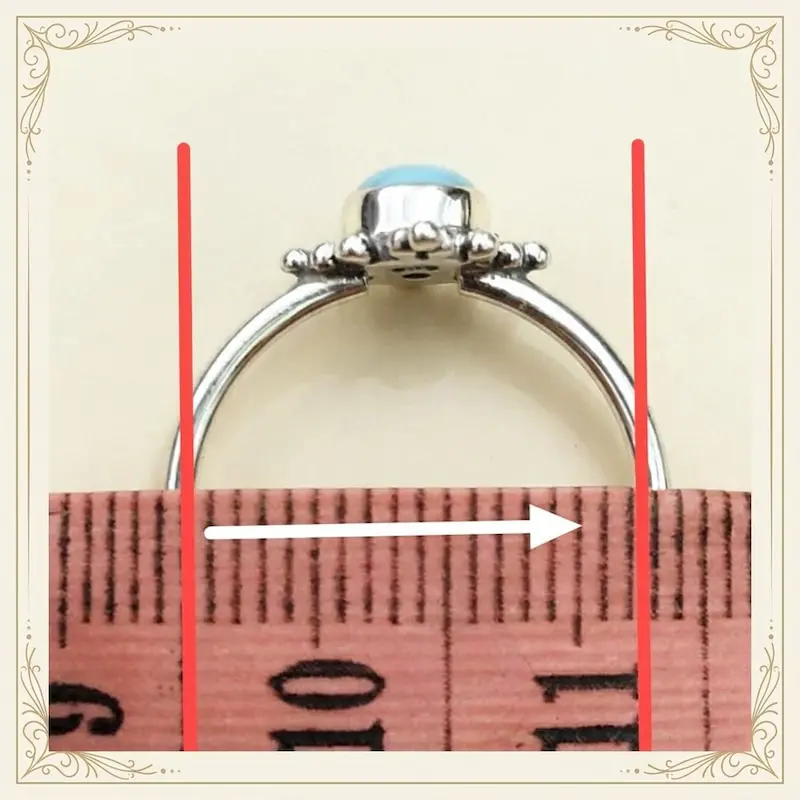 panduan cara ukur cincin dengan ukur diameter lubang cincin