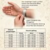 cara ukur pergelangan tangan untuk gelang rantai