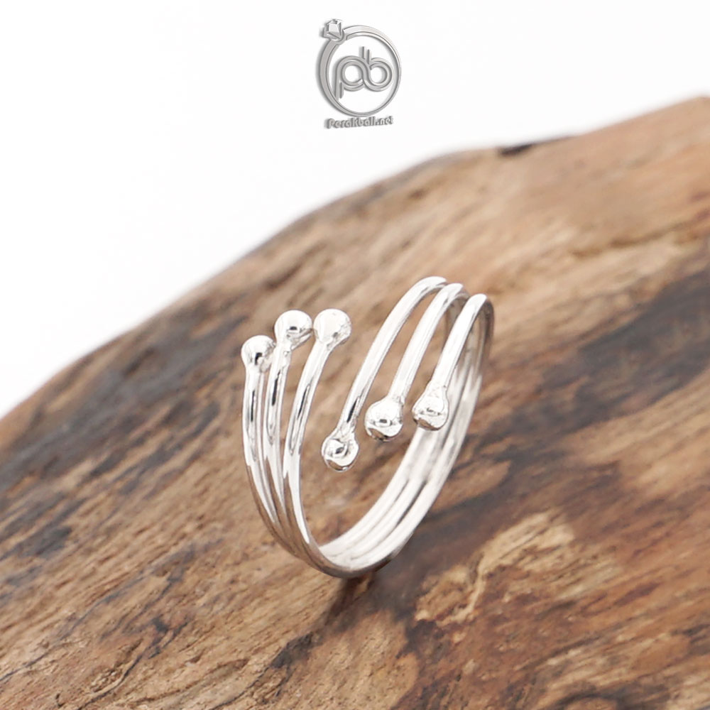 Cincin Perak Bali Asli Silver 925 Simple Hexiana