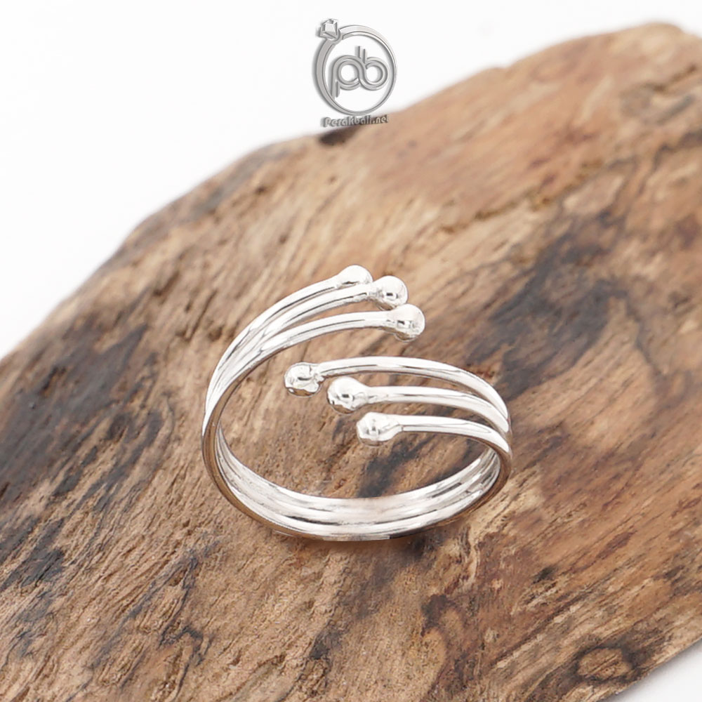 Cincin Perak Bali Asli Silver 925 Simple Hexiana
