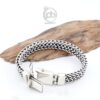 Gelang Pria Perak Bali Asli Silver 925 Jalin Thailand Wildorio
