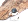 Cincin Wanita Perak 925 Labradorite Natural Labonita