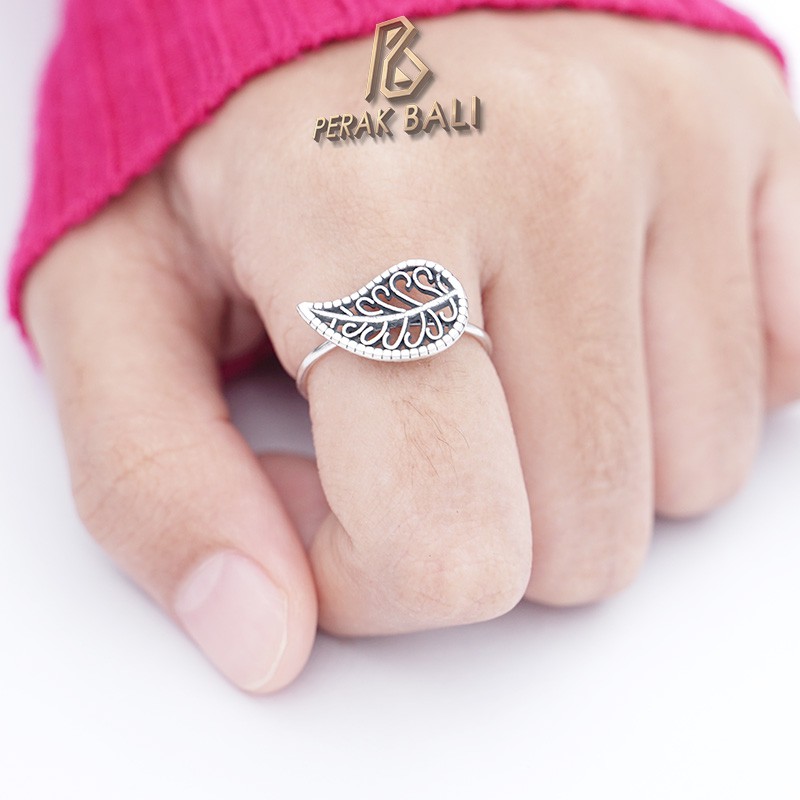 Cincin Wanita Perak Bali Silver RIng 925 Kayon Mini Tunggal