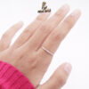 Cincin-Wanita-Perak-925-Asli-Simple-Plain-Circlo7
