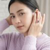 Cincin Wanita Perak Asli 925 Cincin Natural Amethyst Metiana 4
