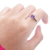 Cincin-Wanita-Perak-Asli-925-Natural-Amethyst-Loviana23