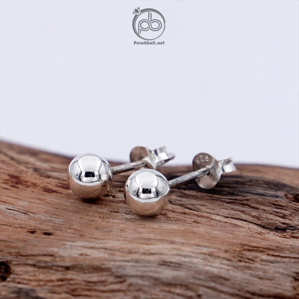 Anting Wanita Perak Asli 925 Anting Silver Simple Imut Marbelo