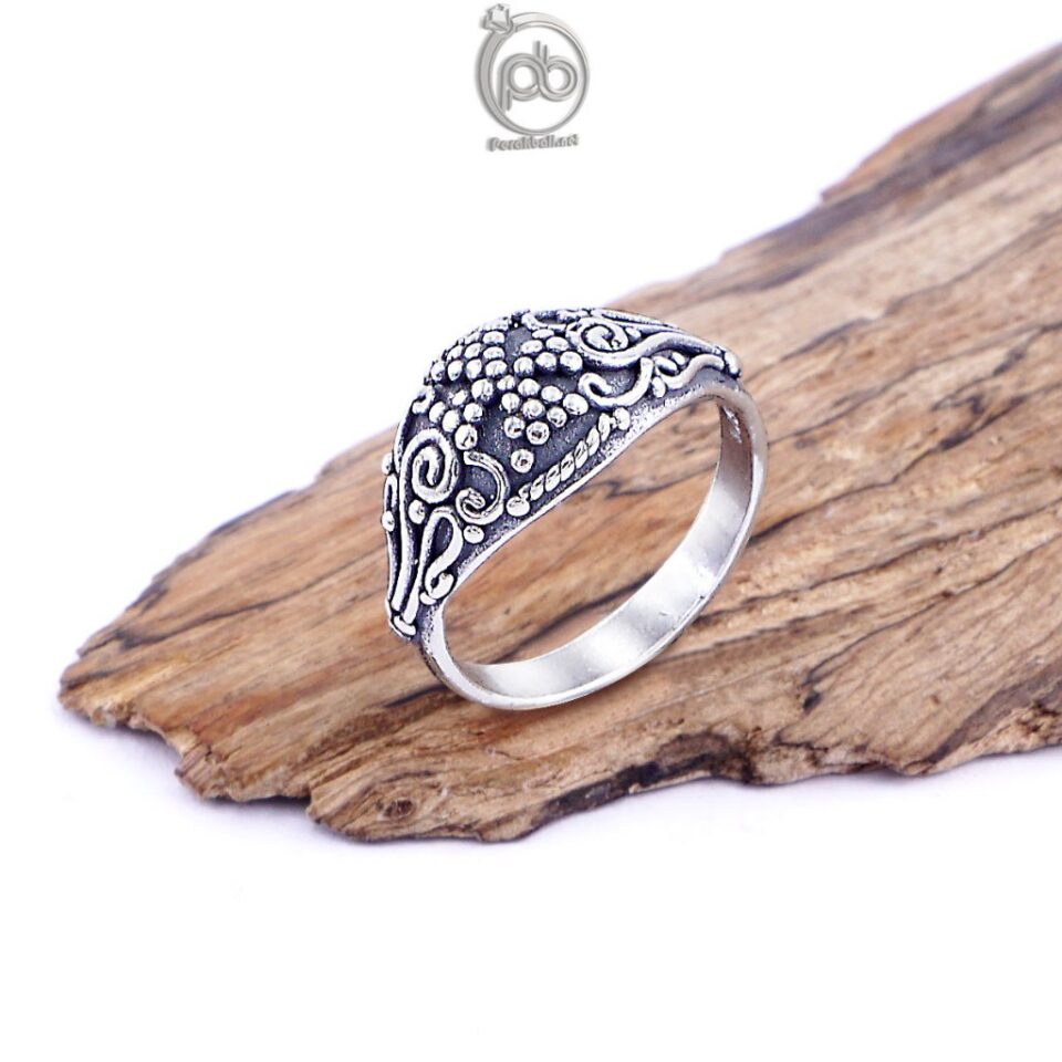 Cincin Perak Bali Wanita Silver 925 Jawan Vintage Patra Jawania