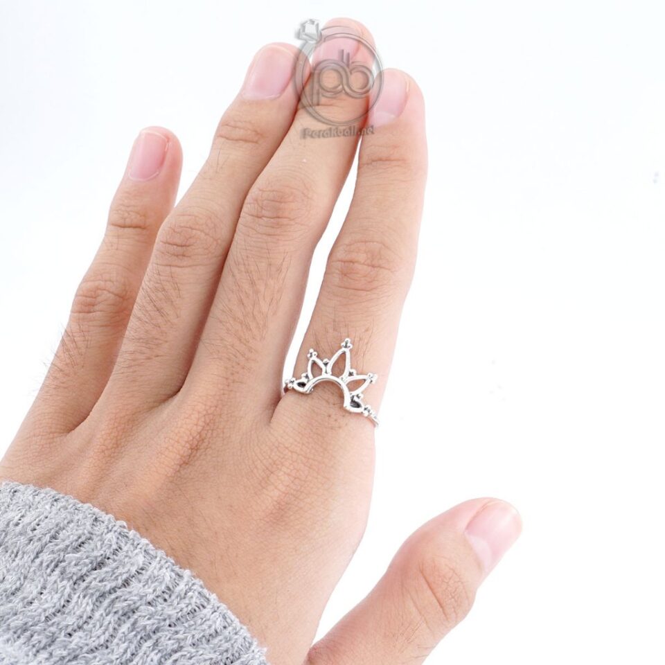Cincin Simple Wanita Perak Asli 925 Kroniara