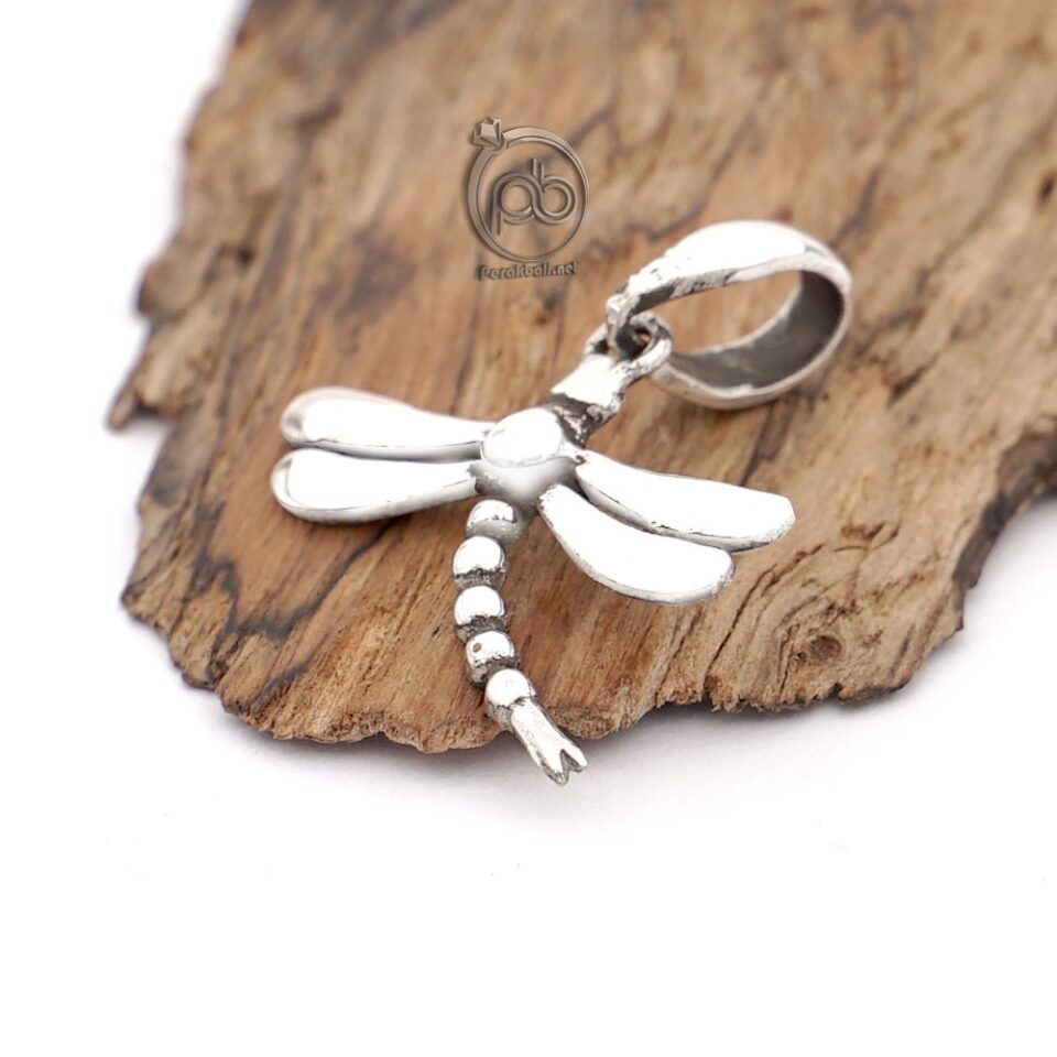 Liontin Perak Asli Sterling Silver 925 Capung Bedok