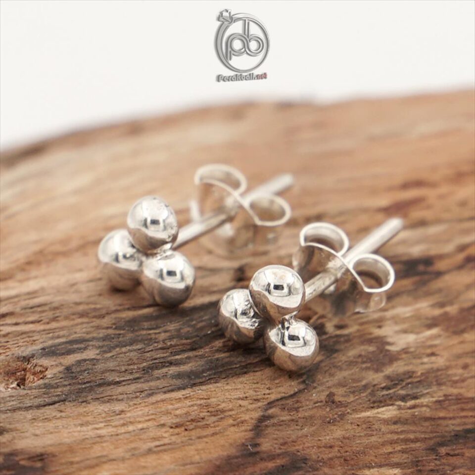 Anting Wanita Perak Asli 925 Anting Silver Plong Jawan Trigano