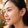 Anting Kecubung Wanita Perak 925 Natural Amethyst Kotameta 1