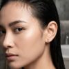 Anting Stud Wanita Perak Asli 925 Yellow Citrine Citarina 2
