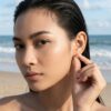 Anting Stud Wanita Perak Asli 925 Yellow Citrine Citarina 3