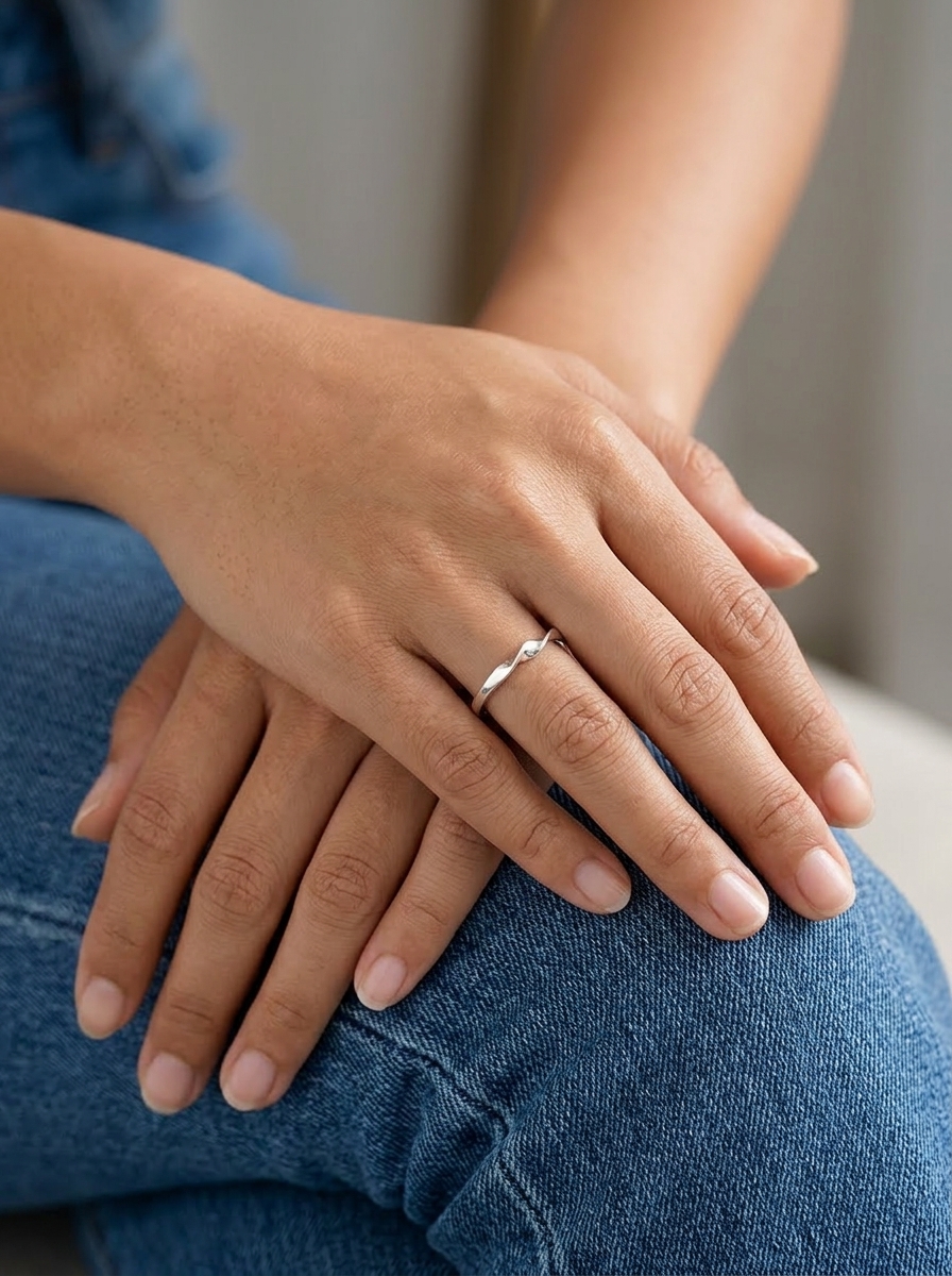 Cincin Perak Bali Asli 925 Imut Plintir Lianna