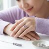 Cincin Wanita Perak Asli 925 Natural Amethyst Saplo1