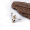 Anting Stud Wanita Perak Asli 925 Yellow Citrine Citarina 6