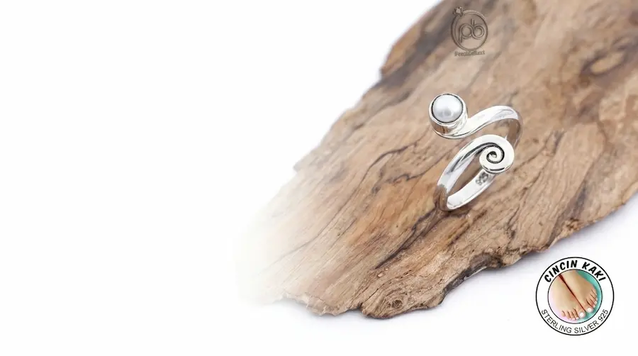 Etalase Cincin Kaki Cantik Imut perak bali asli silver 925