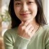 cincin wanita elegan batu safir hijau alami