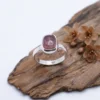 cincin wanita elegan batu natural tourmaline