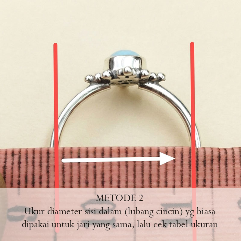 cara ukur diameter lubang cincin