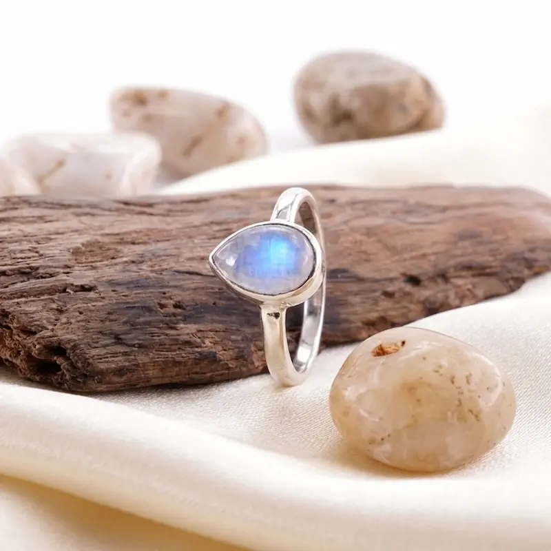 cincin peak bali moonstone biduri bulan asli