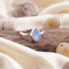 detail ukiran bali cincin perak moonstone